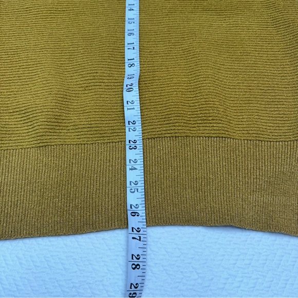 RD Style Mustard Yellow Textured Oversized Sweater Size M - Picture 8 of 10